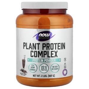 NOW Foods, Растительный протеиновый комплекс, шоколадный мокко, 907 г (2 фунта)