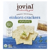 Jovial, Органические крекеры на закваске, с розмарином, 128 г (4,5 унции)
