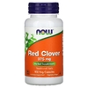 NOW Foods, красный клевер, 375 мг, 100 растительных капсул