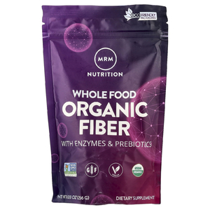MRM Nutrition, цельнопищевая органическая клетчатка, с ферментами и пребиотиками, 256 г (9,3 унции)
