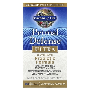 Garden of Life, универсальная пробиотическая формула, 180 вегетарианских капсул UltraZorbe