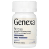 Genexa, Stress, органическая формула для снятия стресса и усталости, органические ваниль и лаванда, 60 жевательных таблеток
