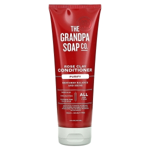 The Grandpa Soap Co., кондиционер с розовой глиной, очищение, 237 мл (8 жидк. унций) (Товар снят с продажи) 