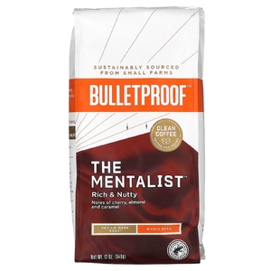 BulletProof, The Mentalist, кофе, цельные зерна, средне-темная обжарка, 340 г (12 унций)