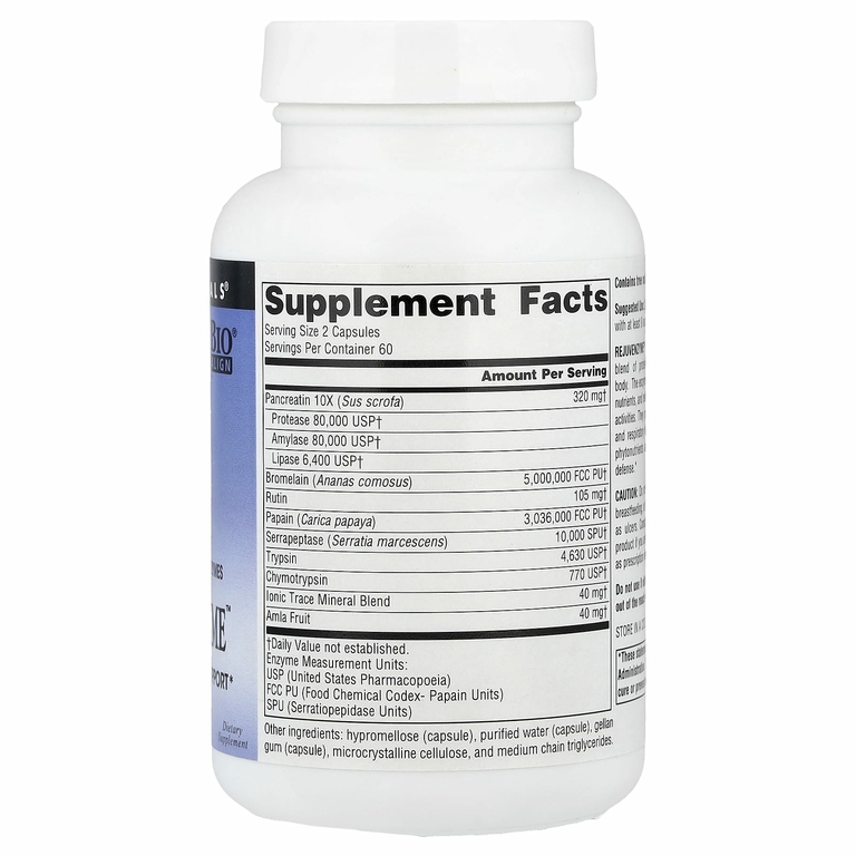 Source Naturals, RejuvenZyme™, 120 капсул