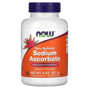 NOW Foods, порошок аскорбата натрия, 227 г (8 унций)