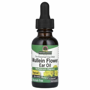 Nature's Answer, Масло из цветков коровяка, без спирта, 30 мл (1 жидк. унц.)