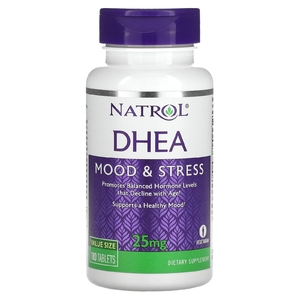 Natrol, ДГЭА, 25 мг, 180 таблеток