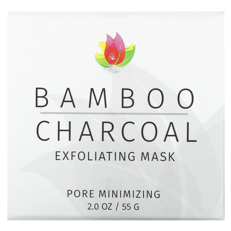 Reviva Labs, Bamboo Charcoal, отшелушивающая маска для сужения пор, 55 г (2 унции) (Товар снят с продажи) 