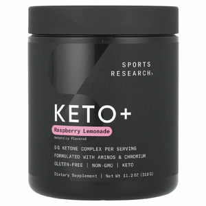 Sports Research, Кетоновый комплекс, малиновый лимонад, 318 г (11,2 унции)