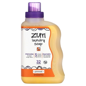 ZUM, Мыло для стирки, пачули, 0,94 л (32 жидк. унц.) (Товар снят с продажи) 