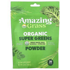 Amazing Grass, порошок из органической суперзелени, 150 г