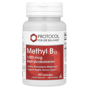 Protocol for Life Balance, Метил B12, 1000 мкг, 100 пастилок
