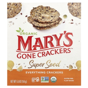 Mary's Gone Crackers, Органические суперсеменные крекеры, все, 156 г (5,5 унции) (Товар снят с продажи) 