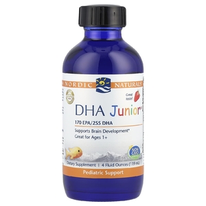 Nordic Naturals, ДГК для детей, для детей старше 1 года, клубника, 119 мл (4 жидк. унции)