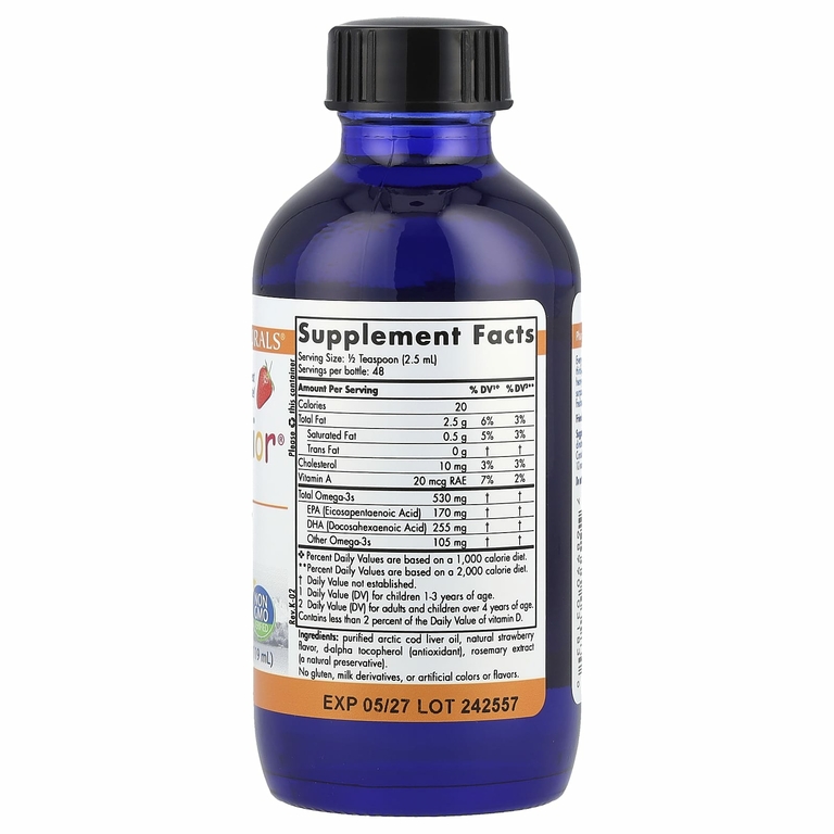 Nordic Naturals, ДГК для детей, для детей старше 1 года, клубника, 119 мл (4 жидк. унции)