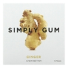 Simply Gum, Жевательная резинка, Натуральный имбирь, 15 штук