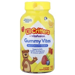 L'il Critters, ежедневные мультивитамины для детей, 190 жевательных мармеладок