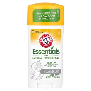Arm & Hammer, Essentials, с натуральными дезодорирующими компонентами, дезодорант, без искусственных ароматизаторов, 71 г (2,5 унции)