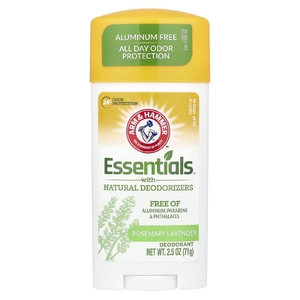 Arm & Hammer, Essentials™, дезодорант с натуральными дезодорирующими компонентами, розмарин и лаванда, 71 г (2,5 унции)