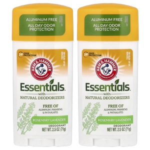 Arm & Hammer, дезодорант, розмарин и лаванда, 2 шт. в упаковке, 71 г (2,5 унции)