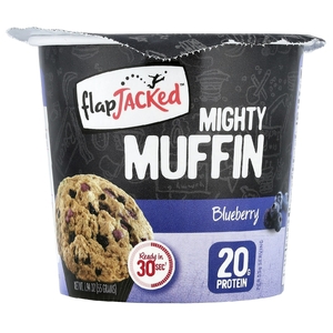 FlapJacked, кекс, со вкусом голубики, 55 г (1,94 унции)