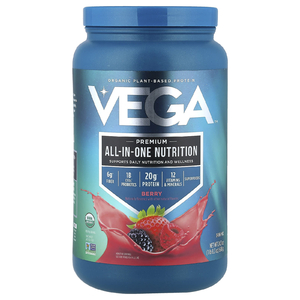Vega, премиальный комплекс питательных веществ, с ягодным вкусом, 688 г (1 фунт, 8,3 унции) (Товар снят с продажи) 