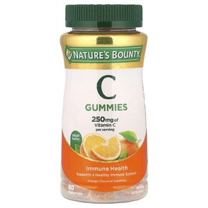 Nature's Bounty, жевательные мармеладки с витамином C, со вкусом апельсина, 80 шт.