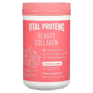 Vital Proteins, Beauty Collagen, клубника и лимон, 271 г (9,6 унции) (Товар снят с продажи) 