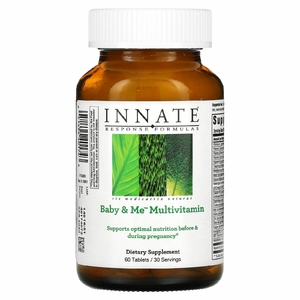 Innate Response Formulas, Baby & Me, мультивитамины, 60 таблеток