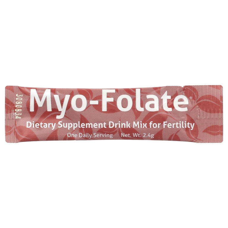 Fairhaven Health, мио-фолат, смесь для приготовления напитка для здоровья репродуктивной системы, без ароматизаторов, 30 пакетиков по 2,4 г