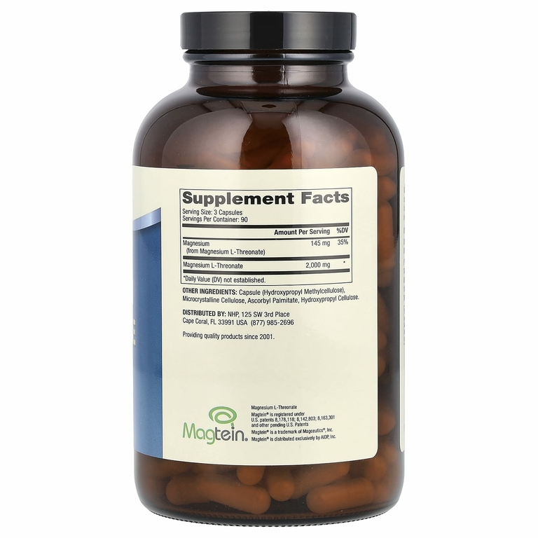Dr. Mercola, L-треонат магния, 270 капсул