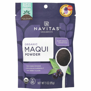 Navitas Organics, Органический порошок маки, тарт, 85 г (3 унции)