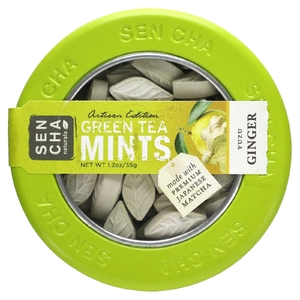 Sencha Naturals, Зеленый чай с мятой, имбирь юдзу, 35 г (1,2 унции)