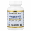 California Gold Nutrition, омега 800, ультраконцентрированный рыбий жир с омега-3, в форме триглицеридов KD-Pur®, 30 капсул из рыбьего желатина (1000 мг в 1 капсуле)
