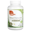 Zahler, Omega 3 Platinum+D, улучшенный рыбий жир с омега-3 и витамином D3, 2000 мг, 180 мягких таблеток (1000 мг на капсулу)