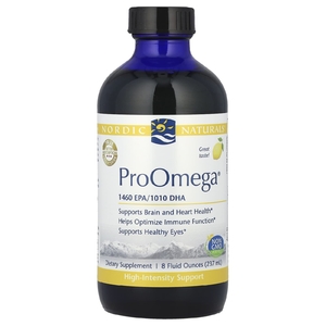 Nordic Naturals, ProOmega, лимон, 237 мл (8 жидк. унций)
