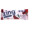 Zing Bars, Plant-Based Bar, темный шоколад, вишня и миндаль в миндальной пасте, 12 батончиков по 50 г (1,76 унции)