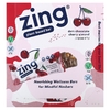Zing Bars, Plant-Based Bar, темный шоколад, вишня и миндаль в миндальной пасте, 12 батончиков по 50 г (1,76 унции)
