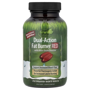 Irwin Naturals, Fat Burner Red™ двойного действия, 75 желатиновых капсул (Товар снят с продажи) 
