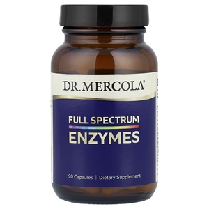 Dr. Mercola, ферменты полного спектра, 90 капсул
