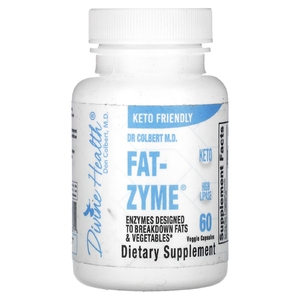 Divine Health, доктора медицины Кольбера Fat-Zyme, 60 растительных капсул (Товар снят с продажи) 