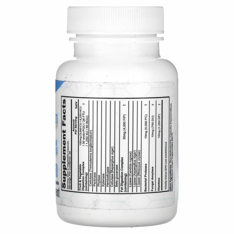 Divine Health, доктора медицины Кольбера Fat-Zyme, 60 растительных капсул (Товар снят с продажи) 