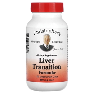 Christopher's Original Formulas, Формула для печени, 450 мг, 100 вегетарианских капсул