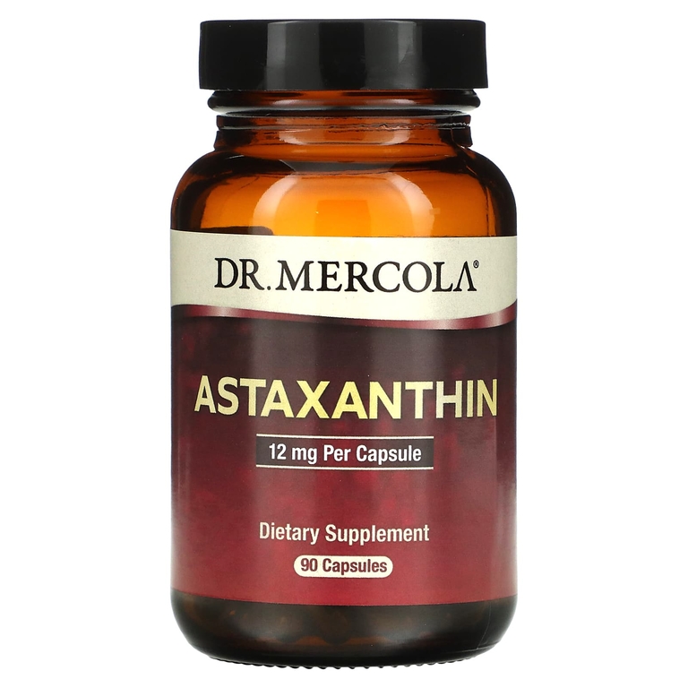 Dr. Mercola, Астаксантин, 12 мг, 90 капсул