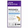 New Chapter, Рыбий жир Wholemega, маленькие капсулы, 180 капсул