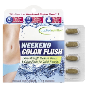 Applied Nutrition, Weekend Colon Flush®, добавка для очищения кишечника, 16 таблеток