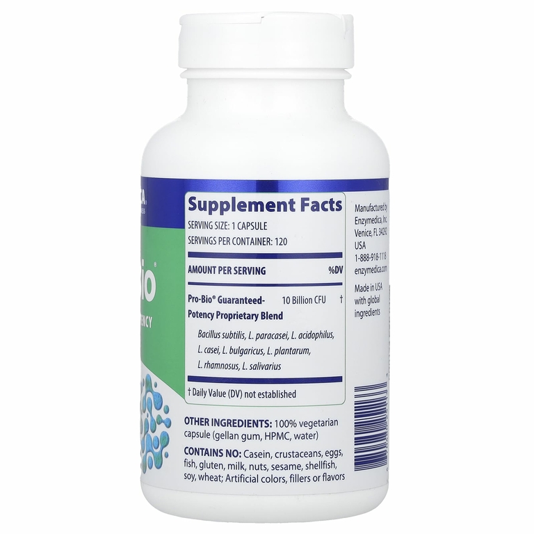 Enzymedica, Pro-Bio®, 120 капсул