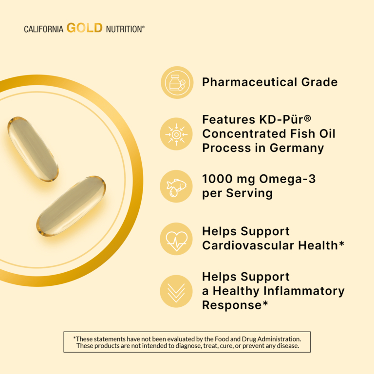 California Gold Nutrition, омега 800, ультраконцентрированный рыбий жир с омега-3, в форме триглицеридов KD-Pur, 1000 мг, 90 капсул из рыбьего желатина