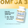 California Gold Nutrition, омега 800, ультраконцентрированный рыбий жир с омега-3, в форме триглицеридов KD-Pur, 1000 мг, 90 капсул из рыбьего желатина